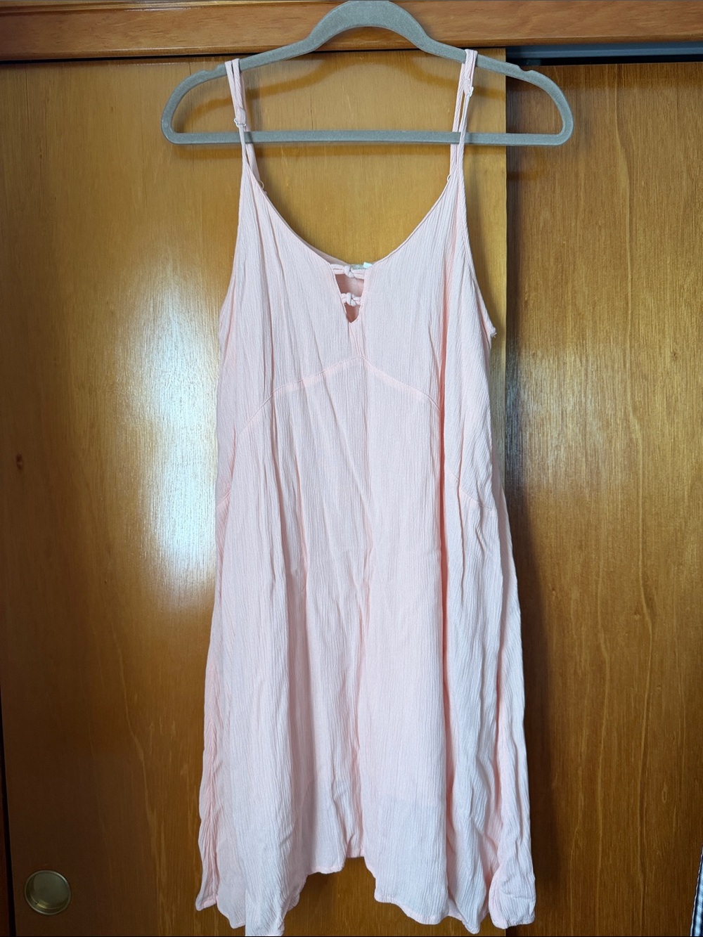 Roxy Gauzy Pink Sundress